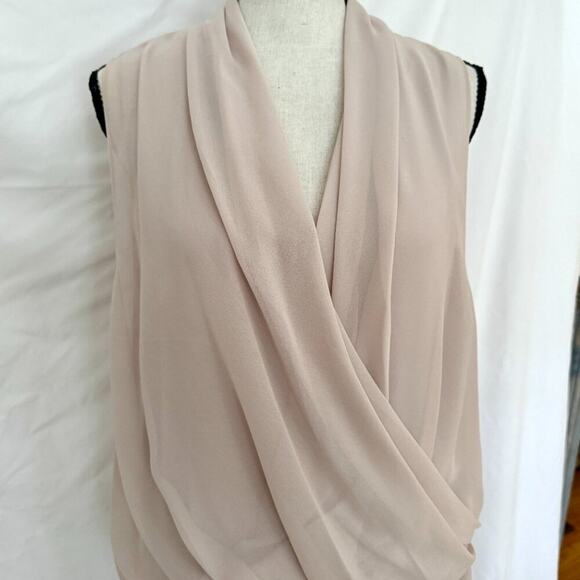 AllSaints Blush/Nude Cathea Draped Dress - Size 6 - Picture 5 of 8